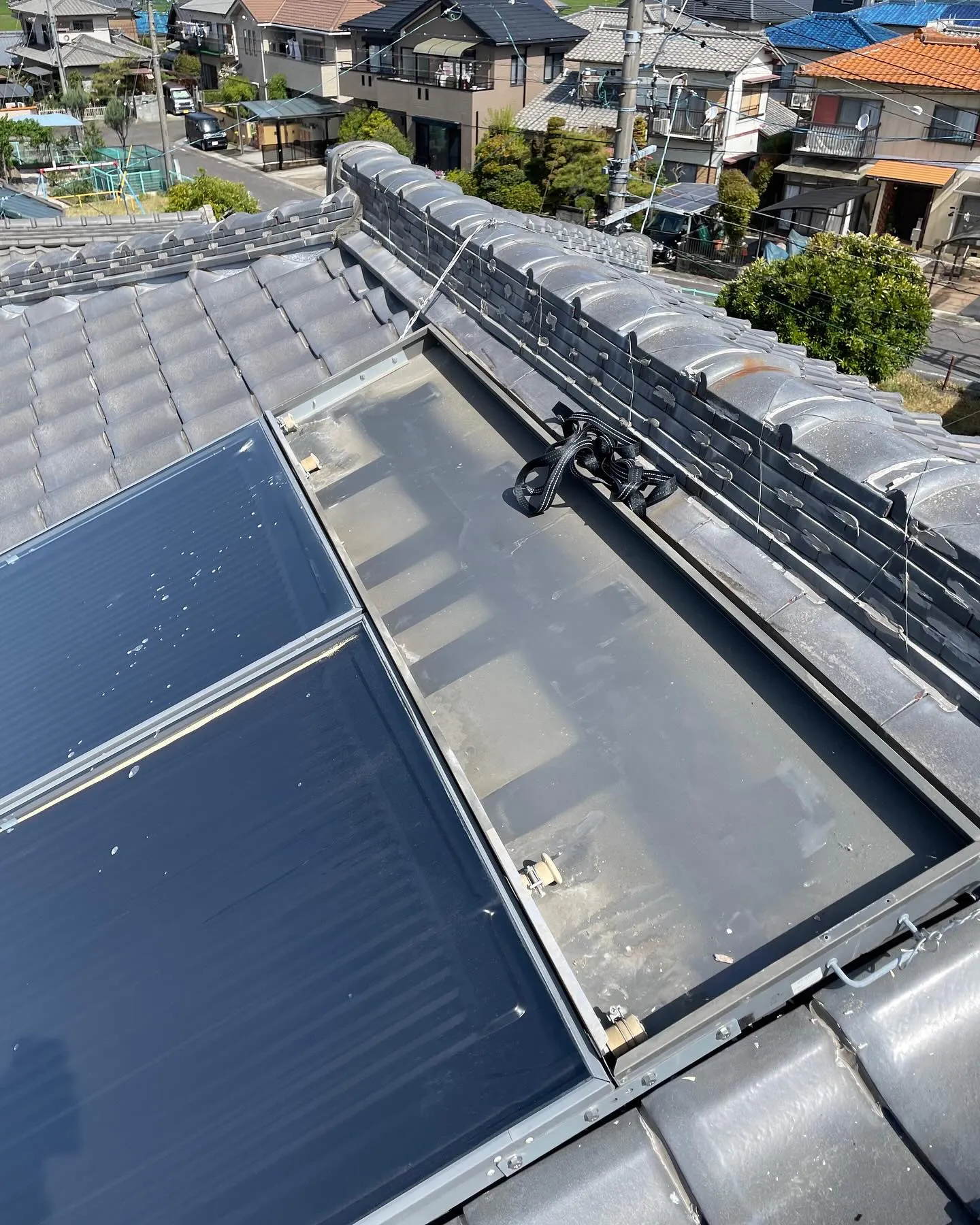 太陽熱温水器撤去のご依頼