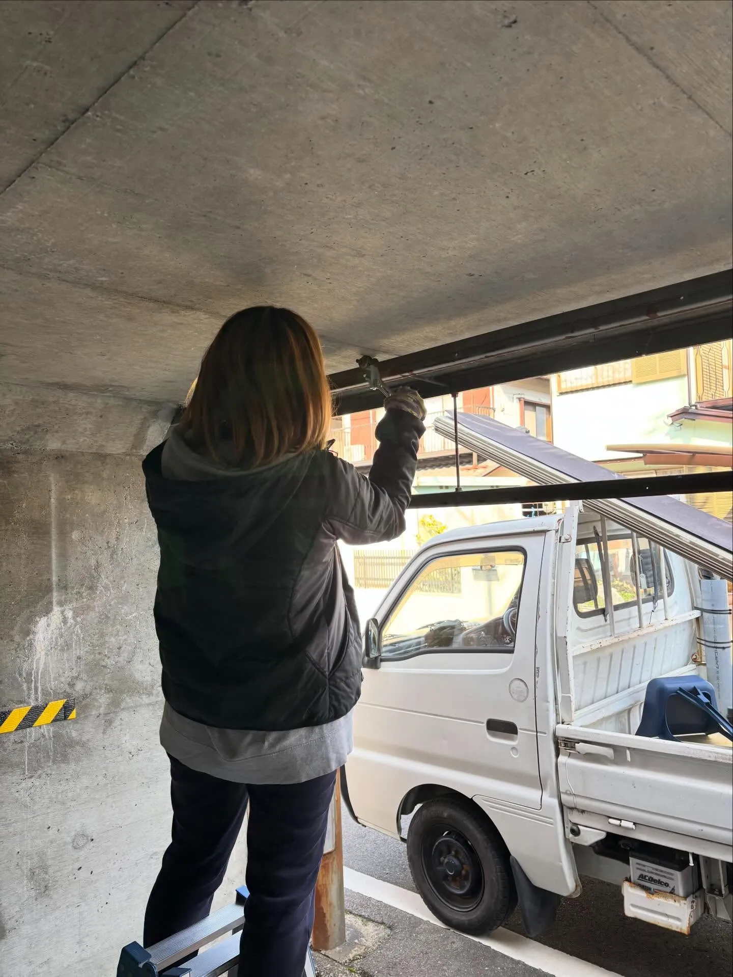 みよし市でシャッター解体、撤去