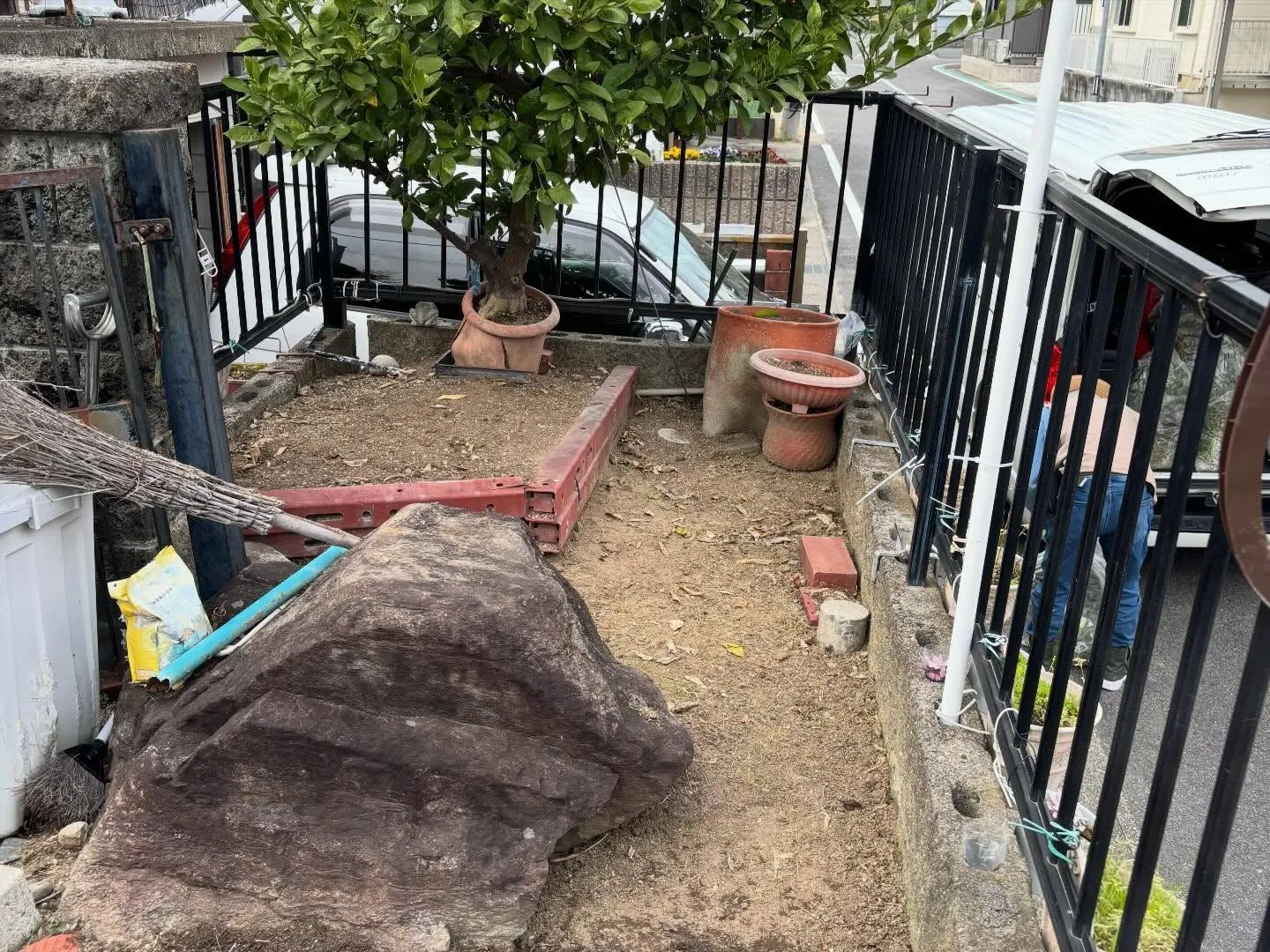 豊田市高上町にて草取り🌱