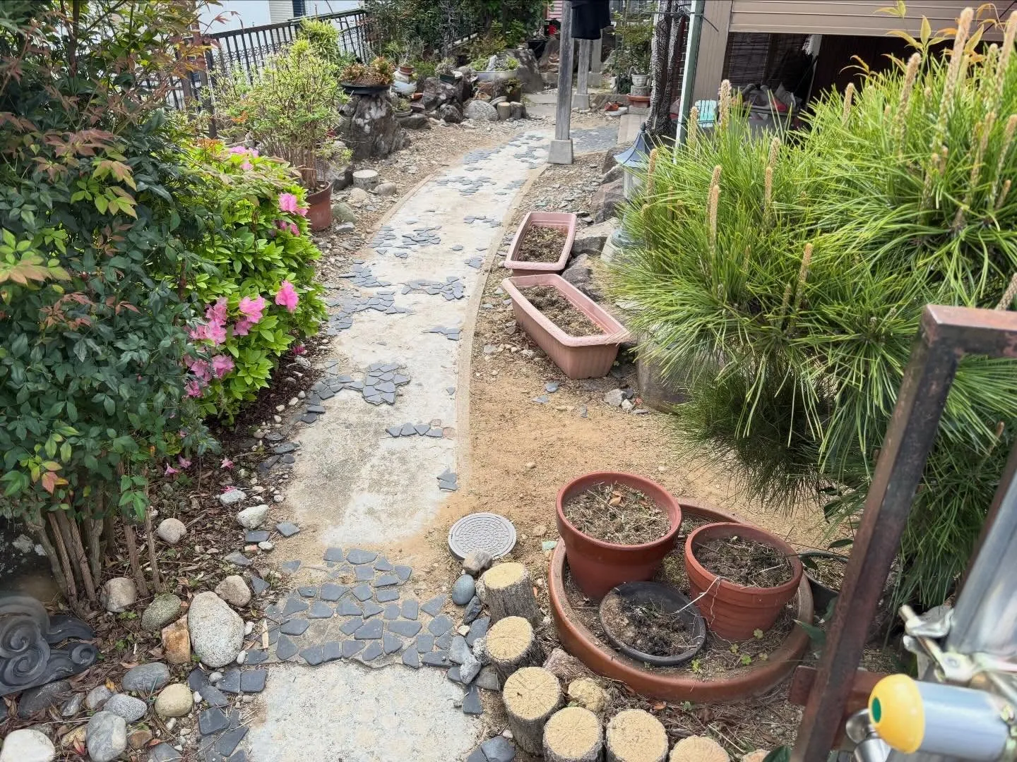 豊田市高上町にて草取り🌱
